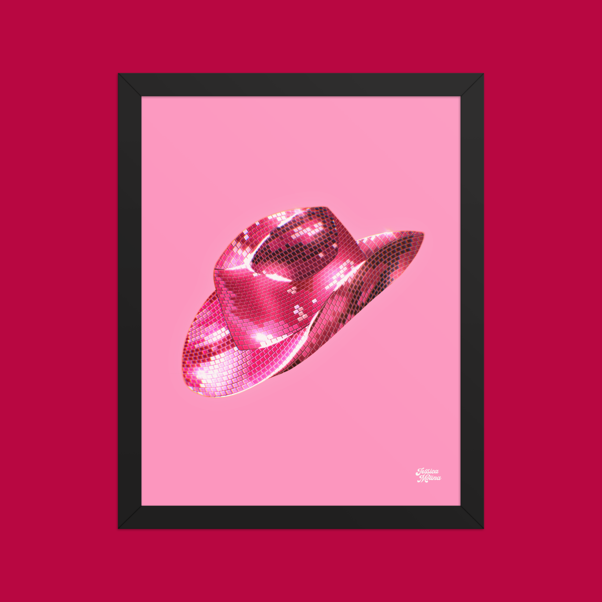 Hats Off Framed Art Print