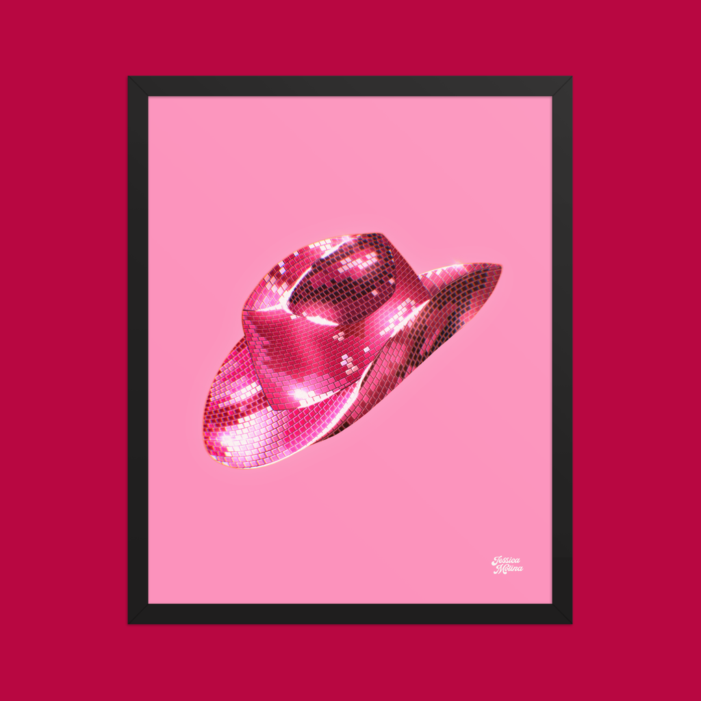 Hats Off Framed Art Print