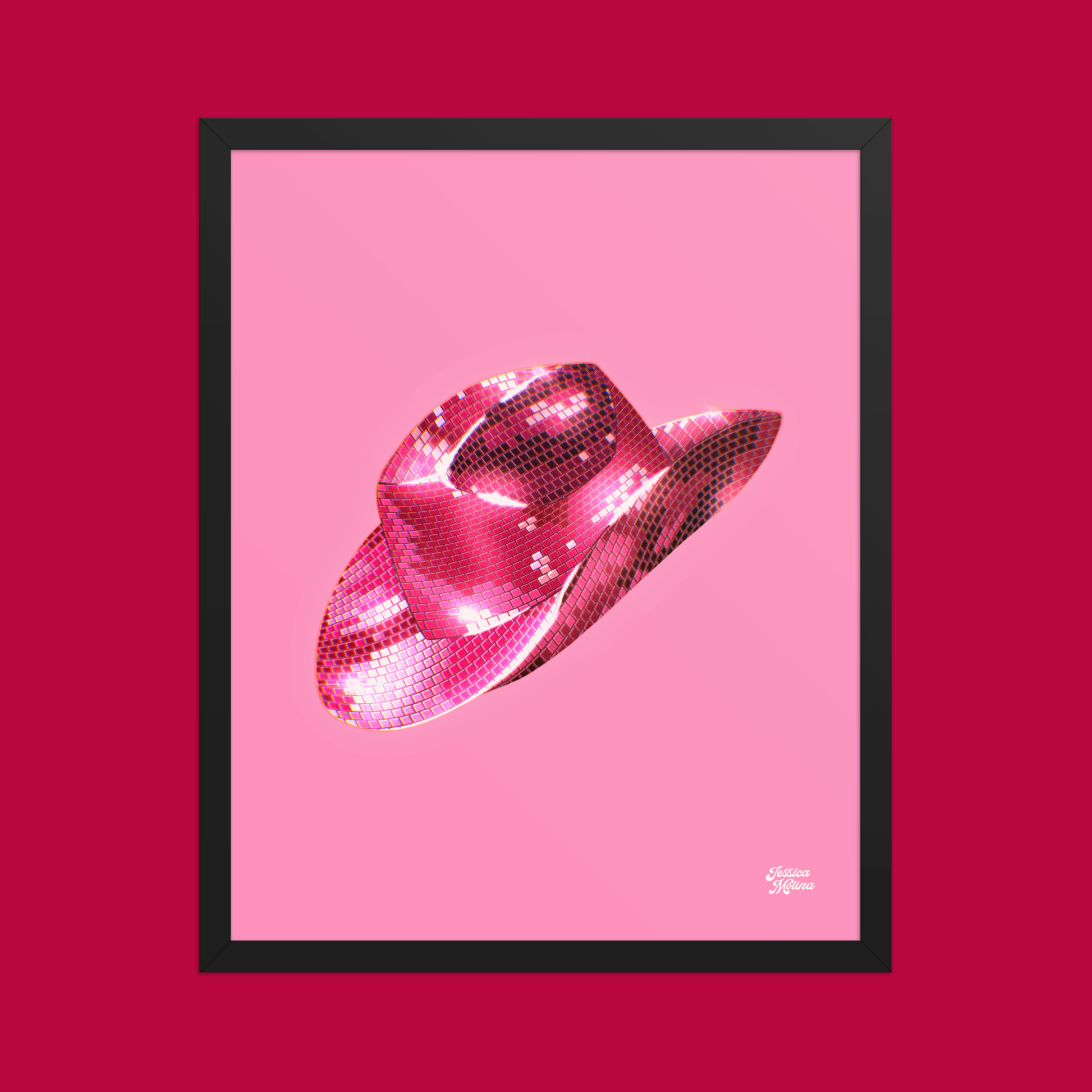 Hats Off Framed Art Print