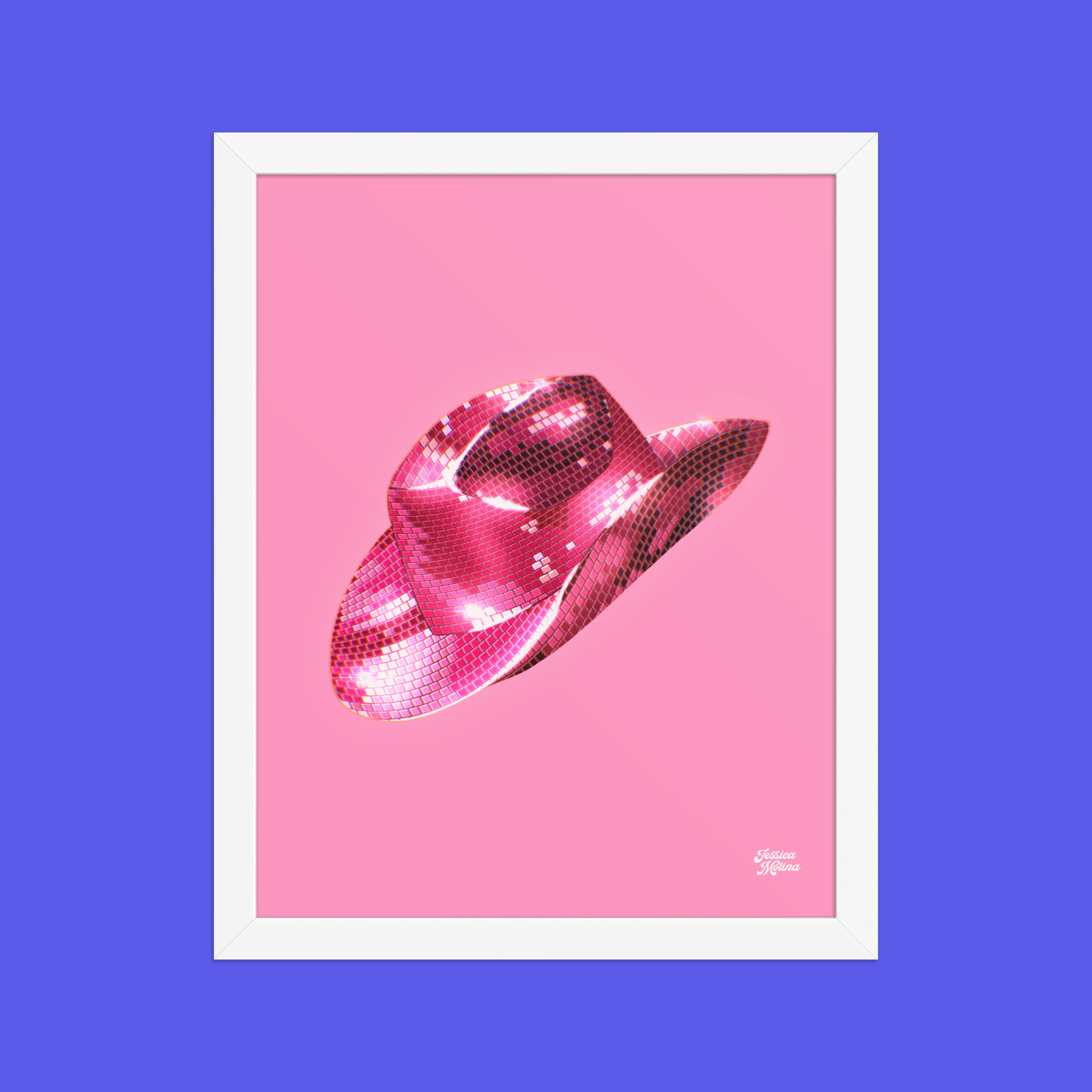 Hats Off Framed Art Print