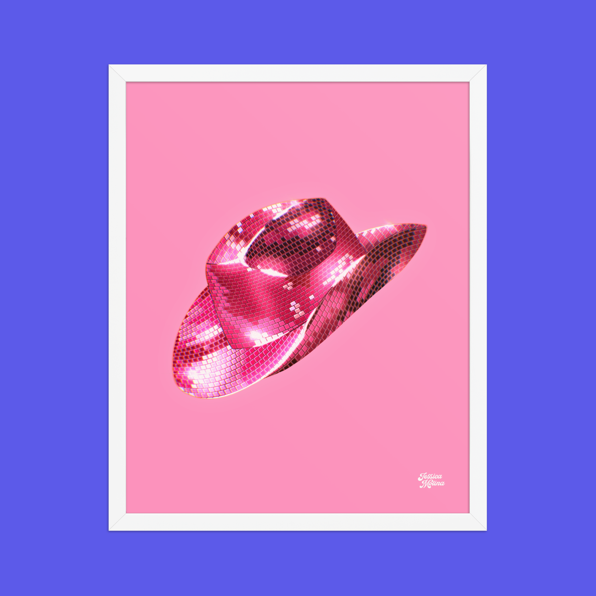 Hats Off Framed Art Print