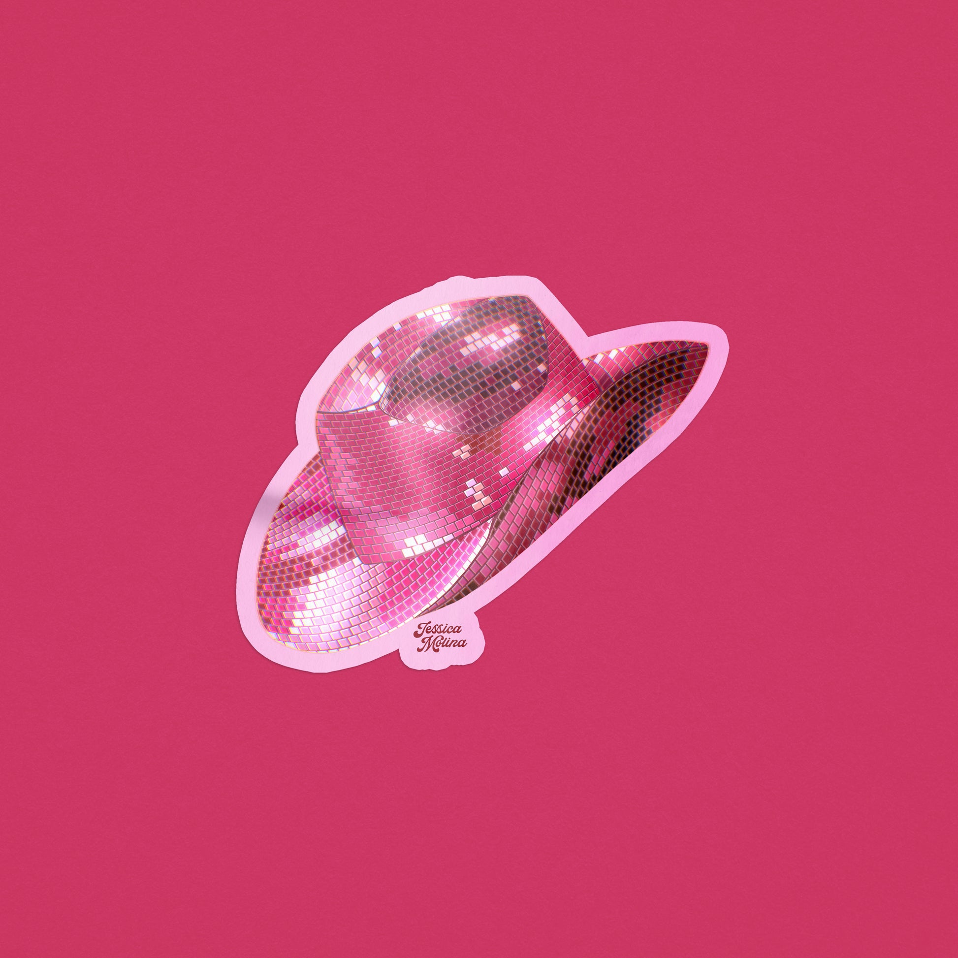 Hats Off Sticker