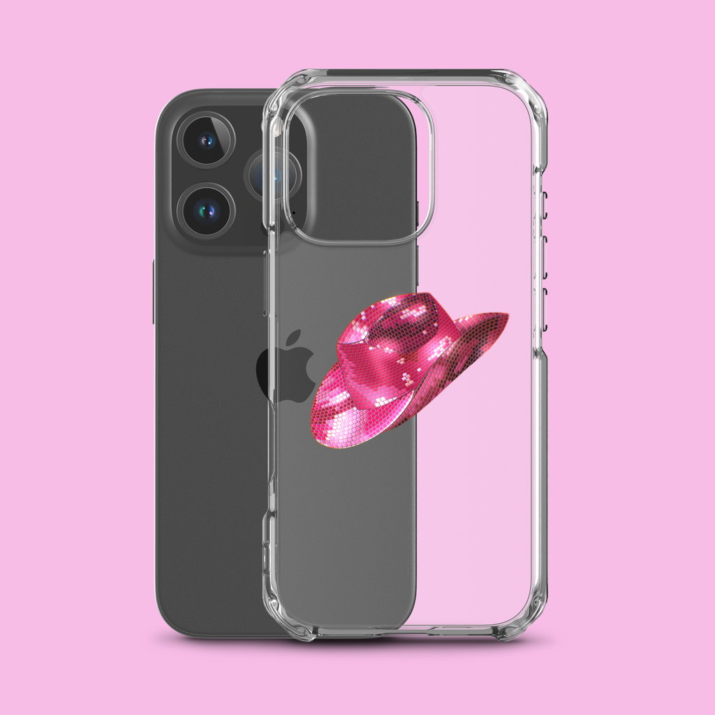 Hats Off Clear iPhone Case