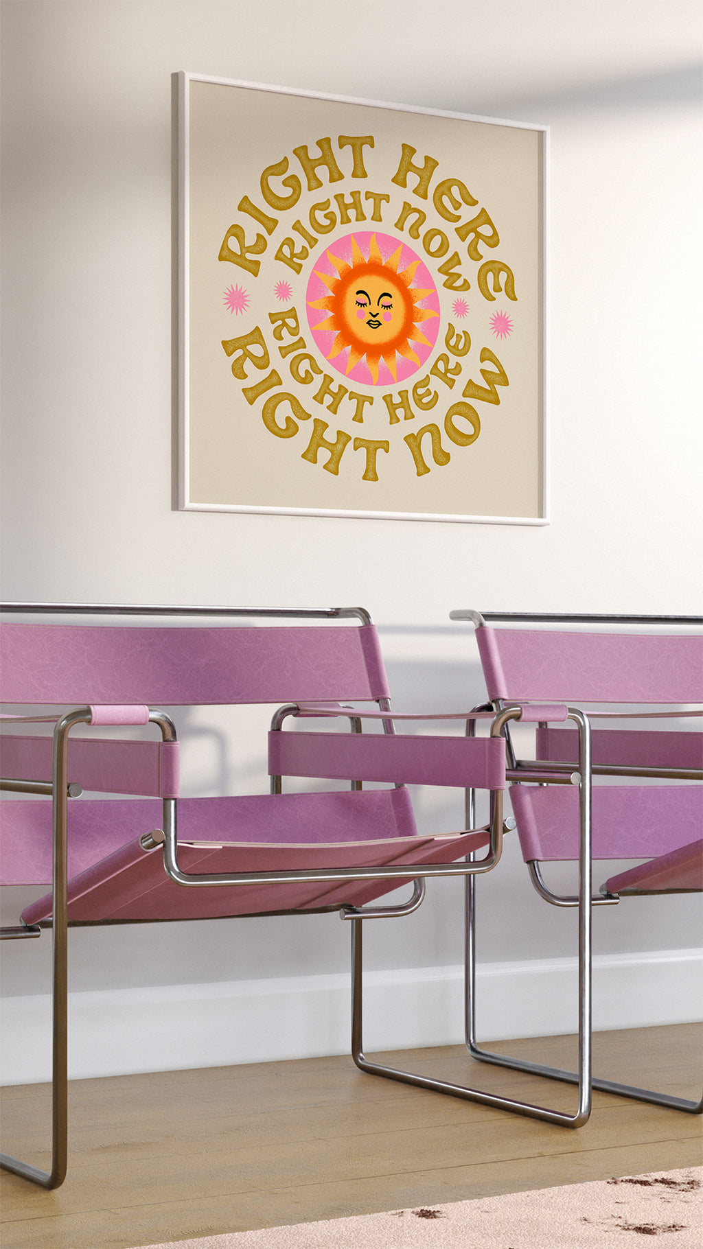 Right Here, Right Now Print