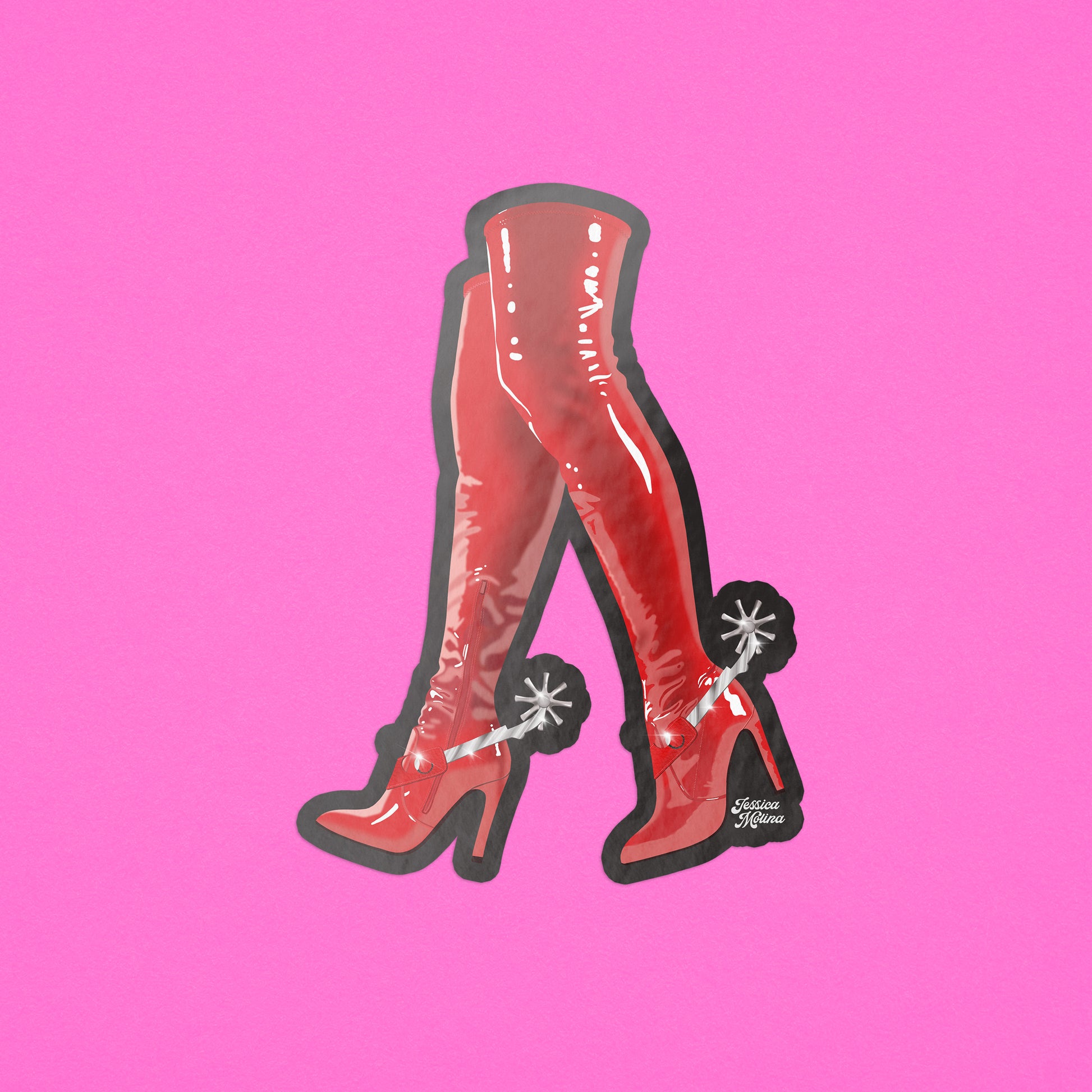 These Boots Sticker