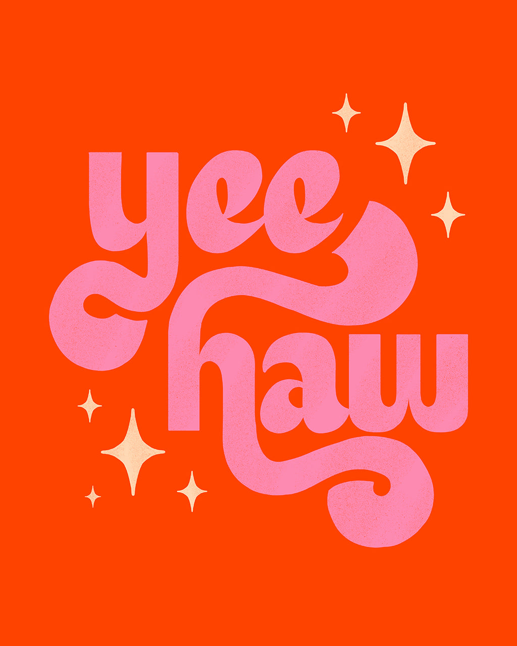 Yee Haw Print