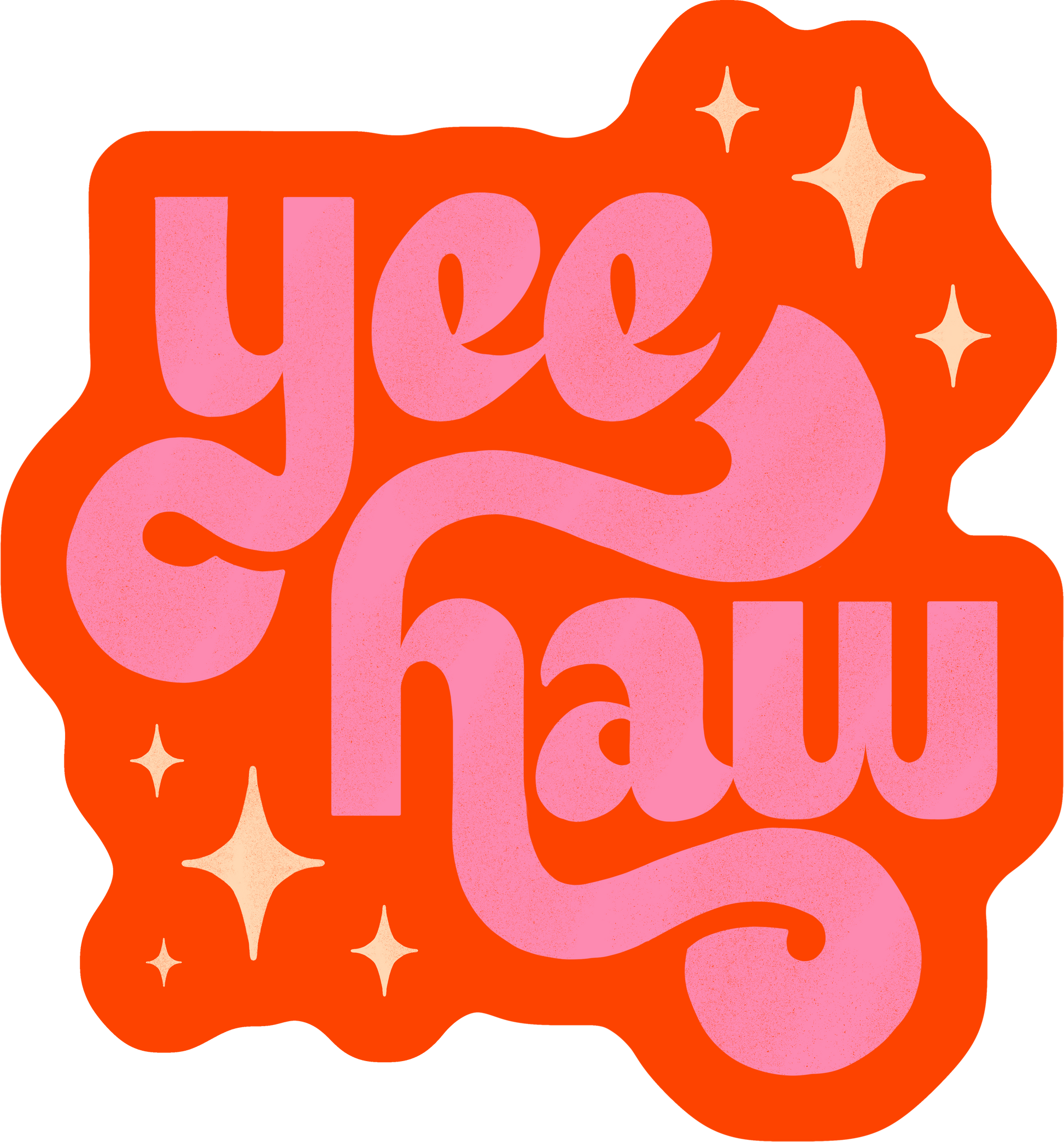 Yee Haw Sticker
