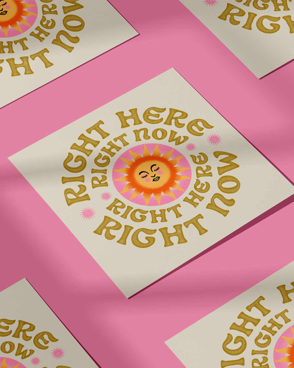 Right Here, Right Now Print